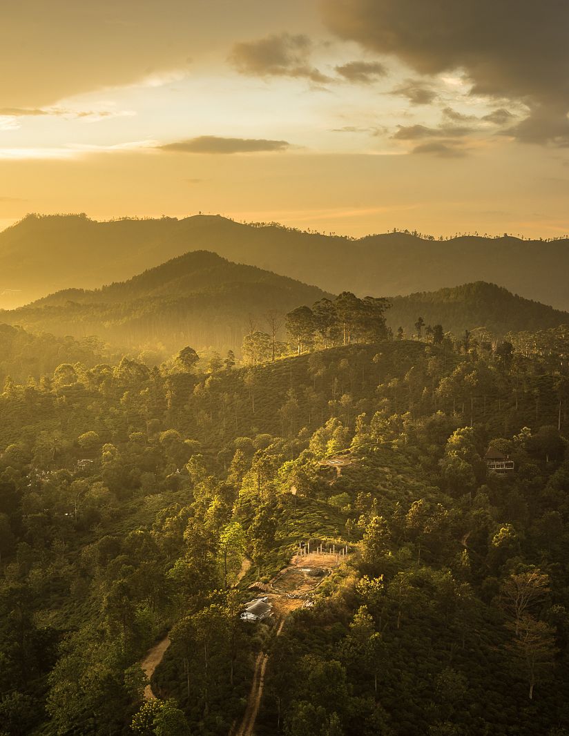 Sunset from Little Adam's Peak, Ella, Sri Lanka